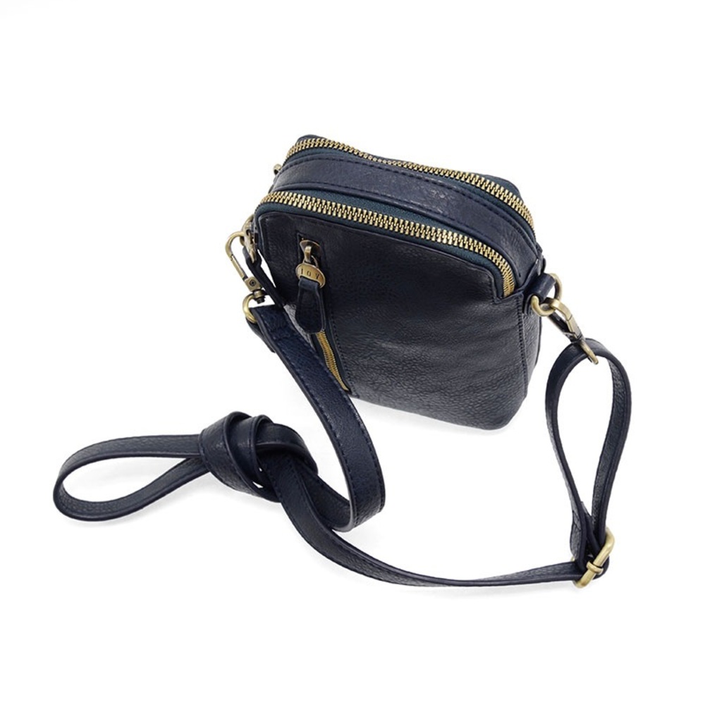 Joy Susan NWT Jolene Vegan Leather Phone Crossbody Bag in Navy - Picture 3 of 11